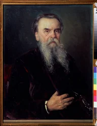Portret van de verzamelaar Ivan Tsvetkov