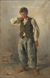 De jonge straatjongen, 1883