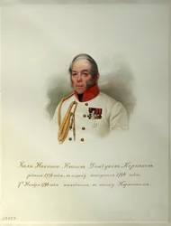 Portret van graaf Nikita Ivanovich Dondukov-Korsakov