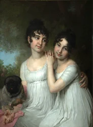 Portret van gravinnen E.A. en A.A. Kurakin, 1802