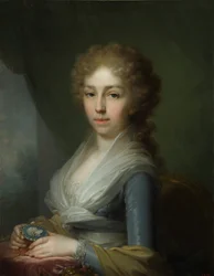 Portret van Groothertogin Elizabeth Alexeievna 1779-1826, 1795