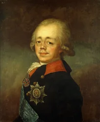 Portret van de Groothertog Paul Petrovich
