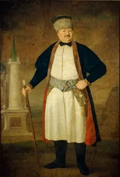 Portret van Pavel Yakovlevich Rudenko, 1778