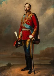 Portret van keizer Alexander II 1818-1881, tweede helft van de 19e eeuw