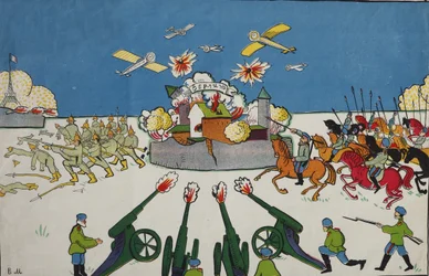 Oh, jij Duitser!... Poster, 1914