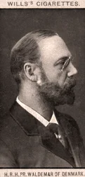 H.K.H., PR. Waldemar van Denemarken, 1908