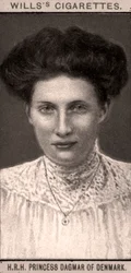 H.K.H. Prinses Dagmar van Denemarken, 1908