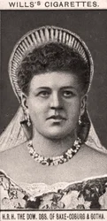 H.K.H., De Dow, DSS. Van Saksen-Coburg en Gotha, 1908