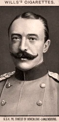 H.S.H, PR. Ernest van Hohenlohe-Langenbourg, 1908