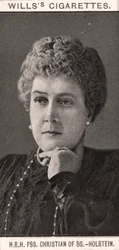 Prinses Christian van Sleeswijk-Holstein, 1908