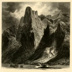 Sentinel Rock en Waterval