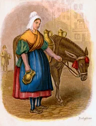 Belgische melkmeisje, 1809