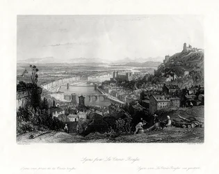 Lyon, Frankrijk, 1875