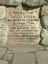 Slagveldmonument van Culloden Moor, begin 21e eeuw