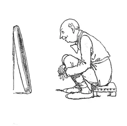 Hij lachte van vreugde, ca. 1930