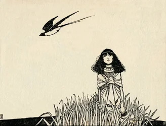 Zij begreep de taal van de vogels, ca. 1930