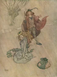 De Varkenshoeder Berispt en de Regen Stortte Neer, ca. 1930