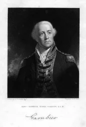 Admiraal James Gambier 1756-1833, 1e Baron Gambier, 1837