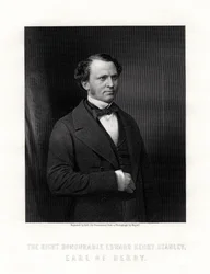 Edward Henry Stanley, 15e Graaf van Derby, Britse staatsman, midden-late 19e eeuw