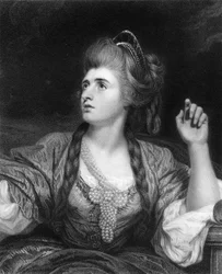 Sarah Siddons, Engelse tragische actrice, 1836