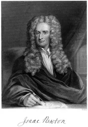 Sir Isaac Newton, Engelse wiskundige, astronoom en natuurkundige