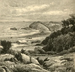 Verre uitzicht op het vagevuur, 1872