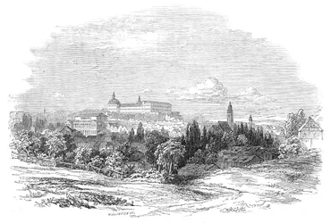 Gotha - uit de tekening van Zijne Koninklijke Hoogheid Prins Albert