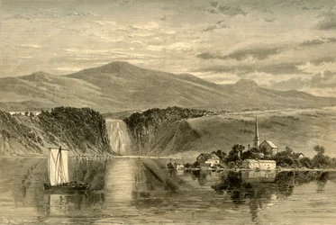 Watervallen van Montmorency, 1874