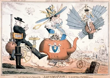 De hele wereld is een toneel..., Londen, ca. 1824