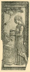 Het Symmachi-paneel, laat 4e of begin 5e eeuw, 1881