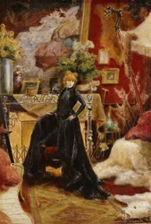 Portret van Sarah Bernhardt