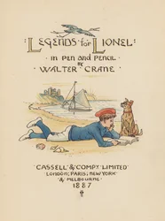 Titelpagina illustratie voor Legends for Lionel door Walter Crane