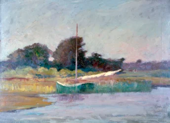Eenzaam bootje, ca. 1868-1917