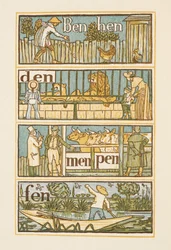 Rijmwoorden eindigend op de letter N. The Golden primer.
