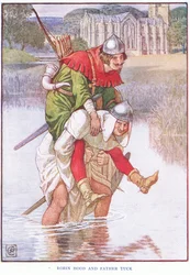 Robin Hood en Vader Tuck, ca. 1920