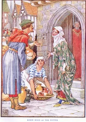Robin Hood als de pottenbakker, c.1920