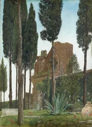 Het graf van Shelley, 1873