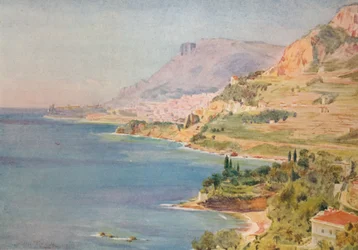Het Vorstendom Monaco, c1910, 1912