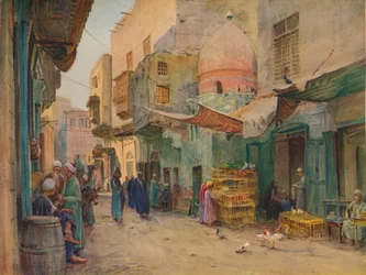 Het graf van Sheykh Abd-El-Deym, ca. 1905, 1912