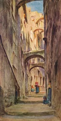 Vicolo della Providenza, San Remo, c1910, 1912