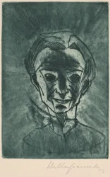 Lachend Hoofd (Zelfportret), 1923