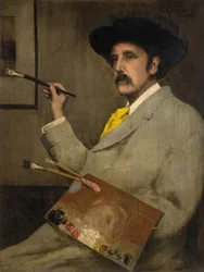 Portret van de kunstenaar