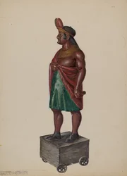 Sigarenwinkel Indiaan, ca. 1936