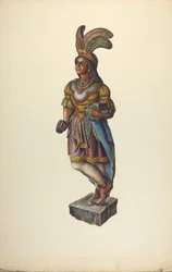 Sigarenwinkel Indiaan, ca. 1937