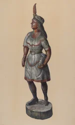 Sigarenwinkel Indiaan, ca. 1937