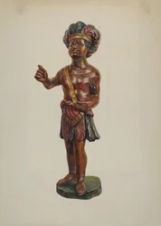 Sigarenwinkel Indiaan, ca. 1940