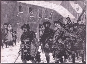 Terugtocht van de Hooglanders AD 1716