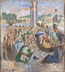 De rivier [naar John Gilbert], ca. 1930-31 (Olieverf op doek)