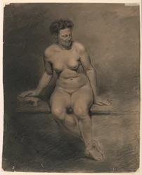 Naakte vrouw