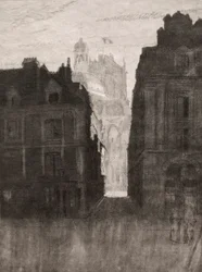 Dieppe, La Rue Notre Dame